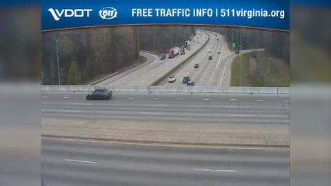 Oyster Point: I-64 - MM 256.84 - WB - AT Victory Blvd overpass Traffic Camera
