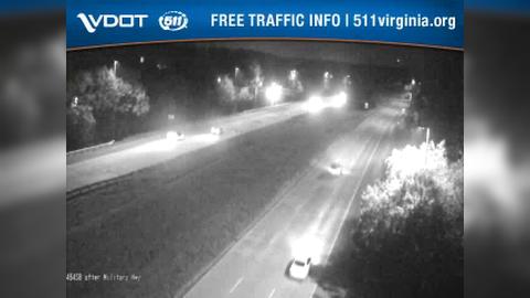 Traffic Cam Chesapeake: I-464 - MM 2.23 - SB - AFTER MILITARY HIGHWAY Player