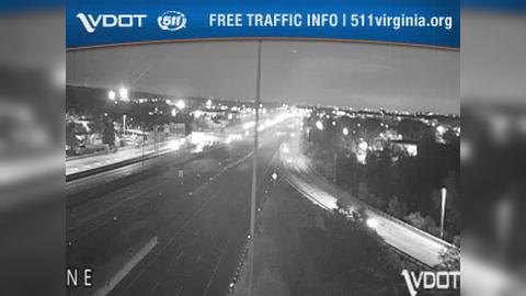 Traffic Cam Monticello Woods: I-395 - NB - Leaving Springfield Interchange Player