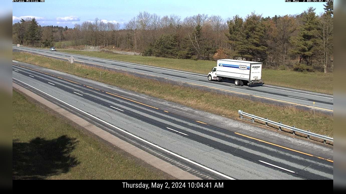 Milton: I-89 North Traffic Camera