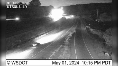 Traffic Cam Lacey: I-5 at MP 114.1: Nisqually Player