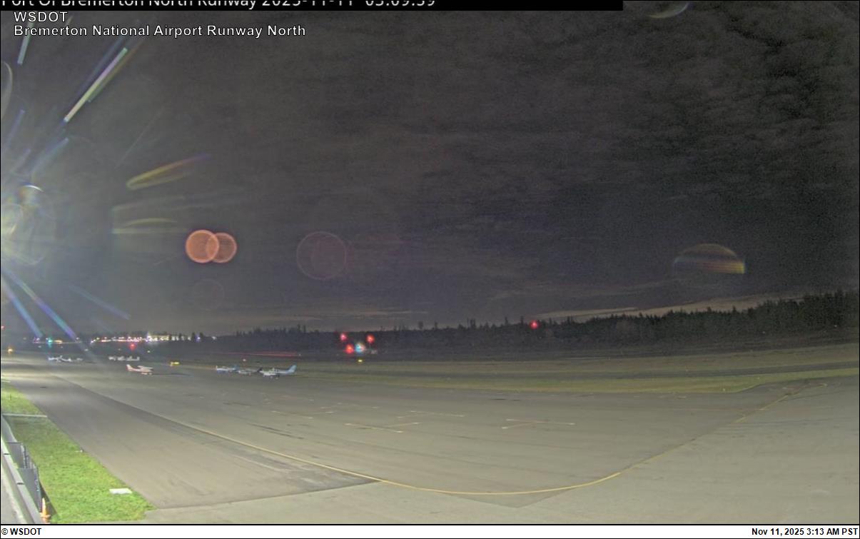 Bremerton National Airport North Traffic Camera