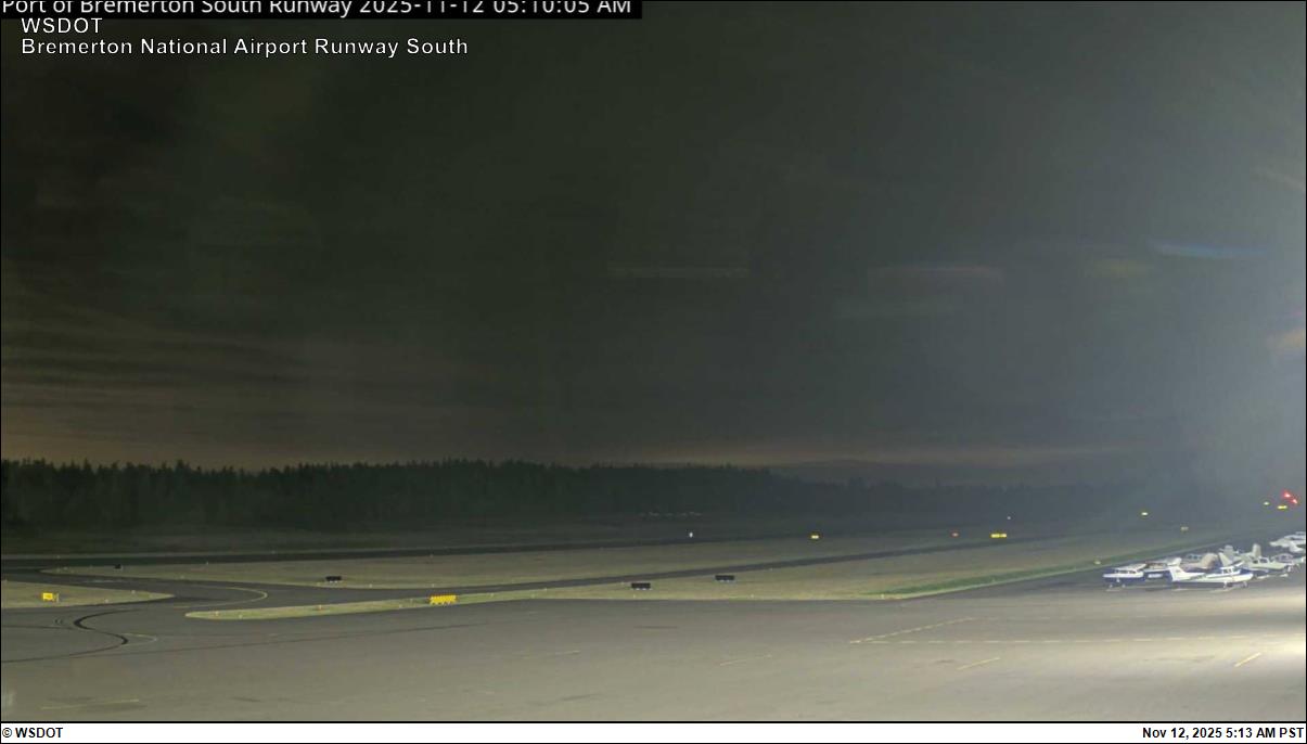 Bremerton National Airport South Traffic Camera