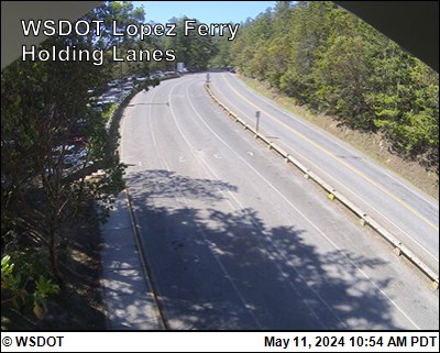 WSF Lopez Ferry Holding Traffic Camera
