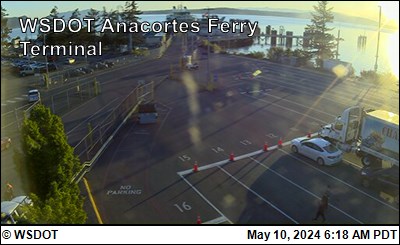 WSF Anacortes Ferry Terminal Traffic Camera
