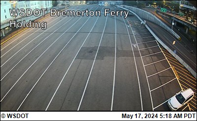 WSF Bremerton Ferry Holding Traffic Camera