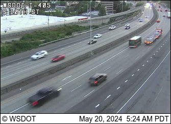 Traffic Cam I-405 at MP 3: S 10th St Player