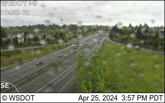 Traffic Cam I-5 at MP 7.3: 134th St Player