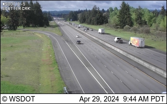 Traffic Cam I-5 at MP 91.2: Scatter Creek Player