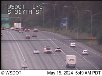 Traffic Cam I-5 at MP 144: S 317th St Player