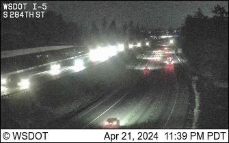 Traffic Cam I-5 at MP 146: S 288th St Player