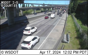 Traffic Cam I-5 at MP 162.8: S. Court St Player