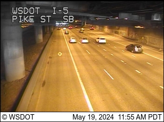 Traffic Cam I-5 at MP 165.9: Pike St, SB Player