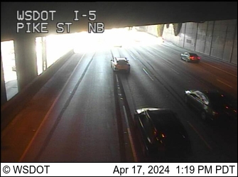 Traffic Cam I-5 at MP 165.9: Pike St, NB Player