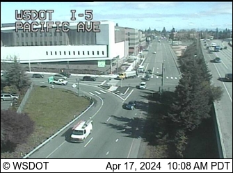 Traffic Cam I-5 at MP 193.5: Pacific Ave Player