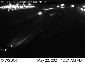 Traffic Cam I-5 at MP 225.1: Anderson Rd (North) Player