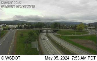 Traffic Cam I-5 at MP 254.9: Sunset Dr Player