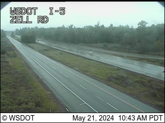 Traffic Cam I-5 at MP 268: Zell Rd Player