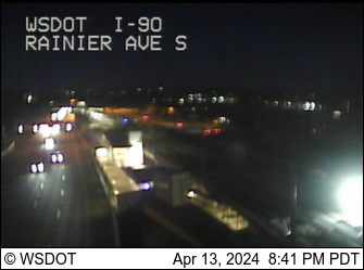 I-90 at MP 3.2: Rainier Ave S Traffic Camera