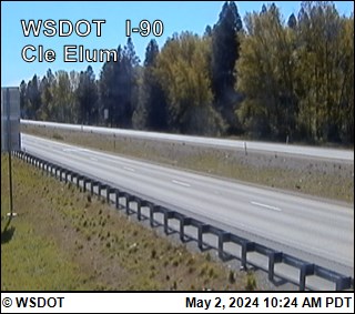 Traffic Cam I-90 at MP 84.6: Cle Elum Player