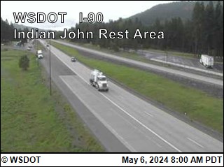 Traffic Cam I-90 at MP 89.4: Indian John Hill Player