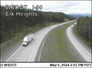 Traffic Cam I-90 at MP 92.1: Elk Heights Player