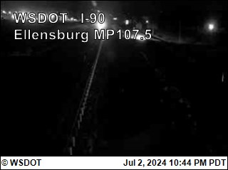 I-90 at MP 107.5: Ellensburg Traffic Camera
