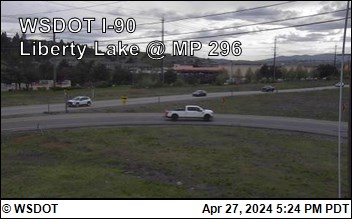Traffic Cam I-90 at MP 296: Liberty Lake (7) Player