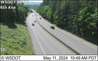 Traffic Cam SR 14 at MP 12.3: 6th Ave Player
