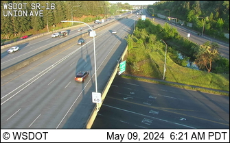 Traffic Cam SR 16 at MP 1.1: Union Ave Player