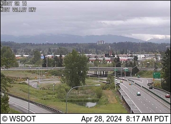 SR 18 at MP 2.5: West Valley Hwy Traffic Camera