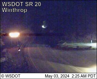 SR 20 at MP 192.5: Winthrop - Rader Rd Traffic Camera