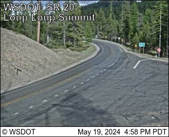 Traffic Cam SR 20 at MP 214.5 (Looking East) Player