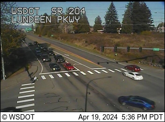 Traffic Cam SR 204 at MP 2: Lundeen Pkwy Player