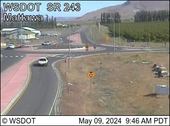SR 243 at MP 13.8: Road 24 SW Traffic Camera