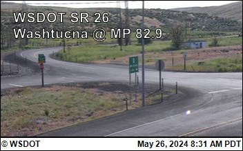 Traffic Cam SR 26 at MP 82.9: Washtucna (3) Player