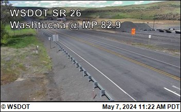 SR 26 at MP 82.9: Washtucna (8) Traffic Camera