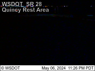 Traffic Cam SR 28 at MP 25: Quincy Rest Area Player