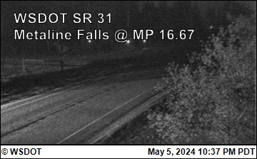 SR 31 at MP 16.6: Metaline Falls Traffic Camera