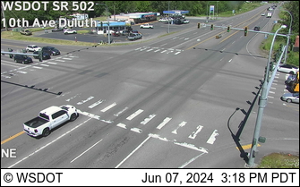Traffic Cam SR 502 at MP 0.6: 10th Ave Player