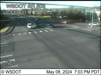 Traffic Cam SR 503 at MP 7: 199th Ave Player