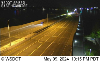 Traffic Cam SR 520 at MP 4: East Highrise Player