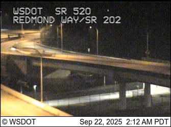 Traffic Cam SR 520 at MP 12.8: Redmond Way Player