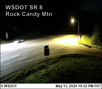 SR 8 at MP 16.1: Rock Candy Mountain Traffic Camera