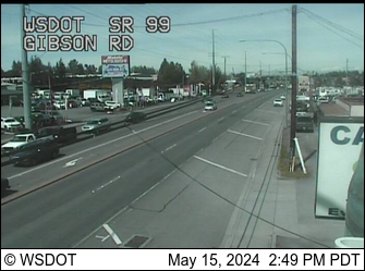 Traffic Cam SR 99 at MP 51.7: Gibson Rd Player