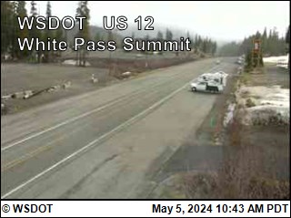 US 12 at MP 150.9: White Pass Summit Traffic Camera