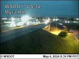 US 12 at MP 335.3: Myra Road Traffic Camera