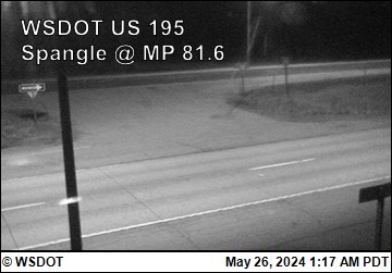 Traffic Cam US 195 at MP 81.6: Spangle (4) Player