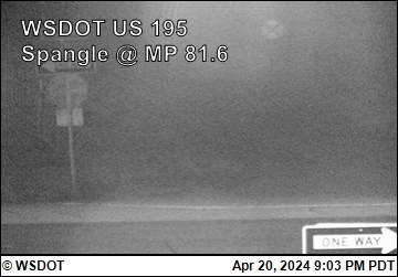 Traffic Cam US 195 at MP 81.6: Spangle (3) Player