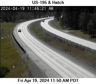 US 195 at MP 91.5: Hatch Rd Traffic Camera